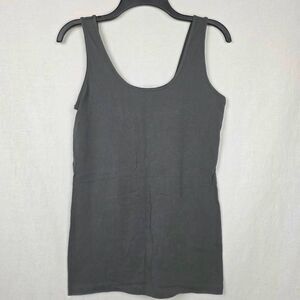 Maurices Charcoal Gray Tank Top Women Size Medium
